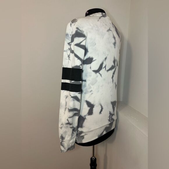 H&M Gray Tie Die Michigan 1991 Pullover Sweatshirt Women’s XS - Picture 2 of 5